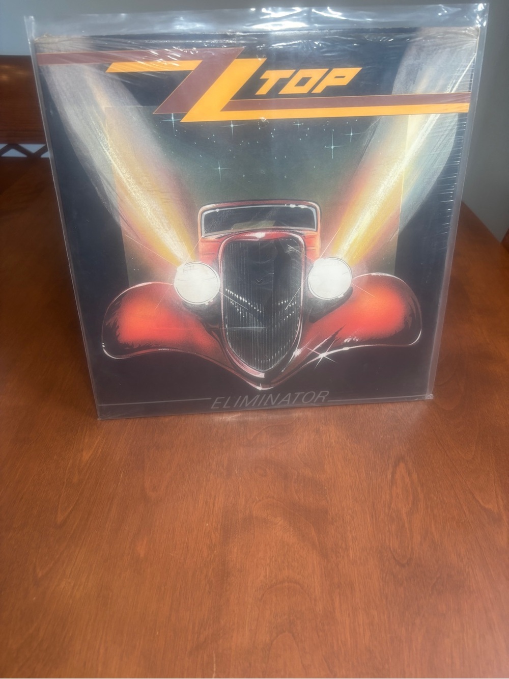 Eliminator Vinyl Record - Red & Black Album Cover